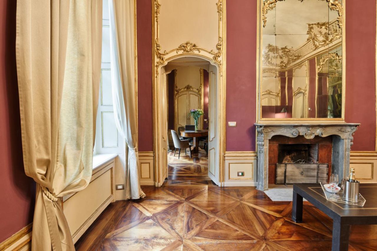 Palazzo Del Carretto-Art Apartments And Guesthouse 都灵 外观 照片