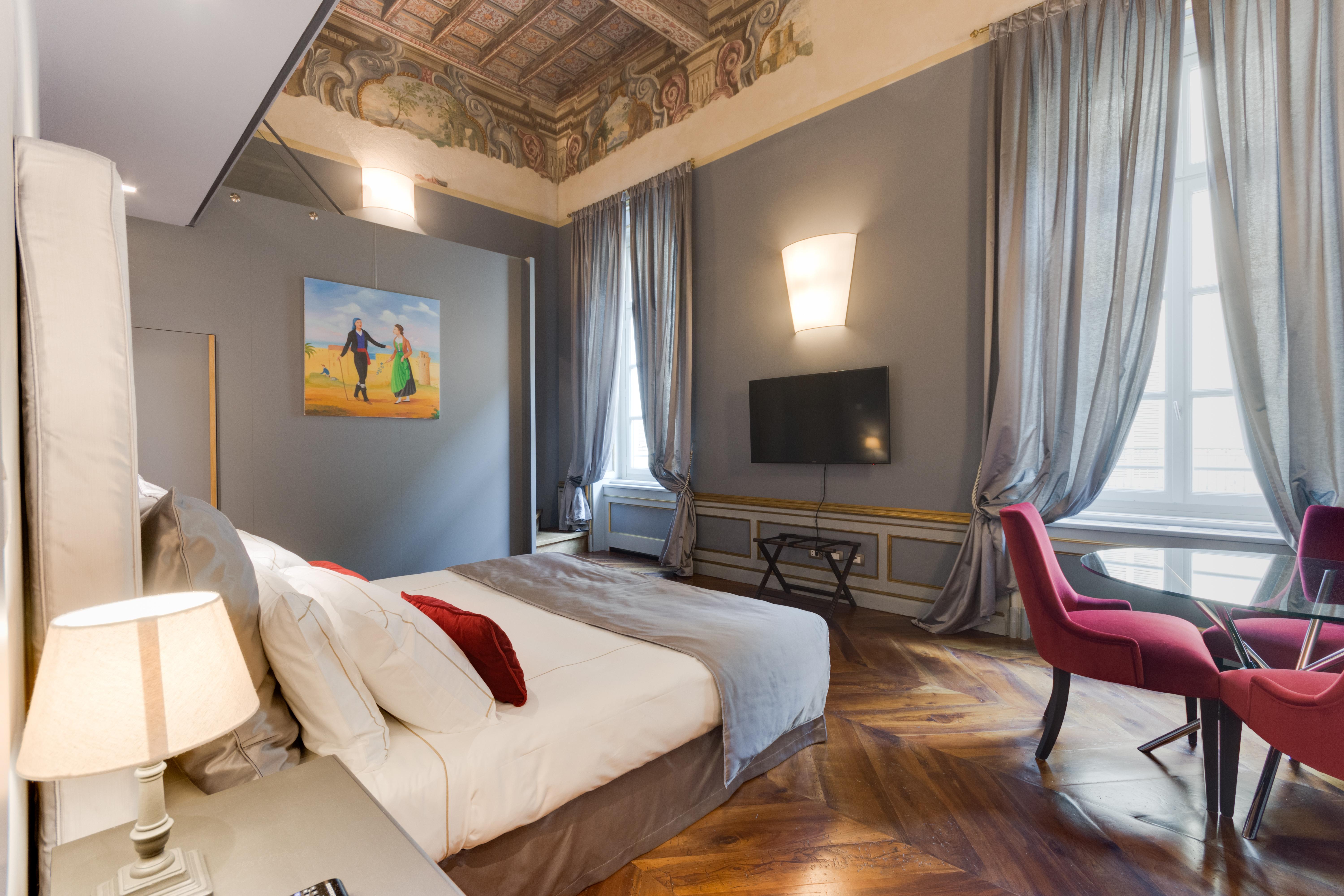 Palazzo Del Carretto-Art Apartments And Guesthouse 都灵 外观 照片