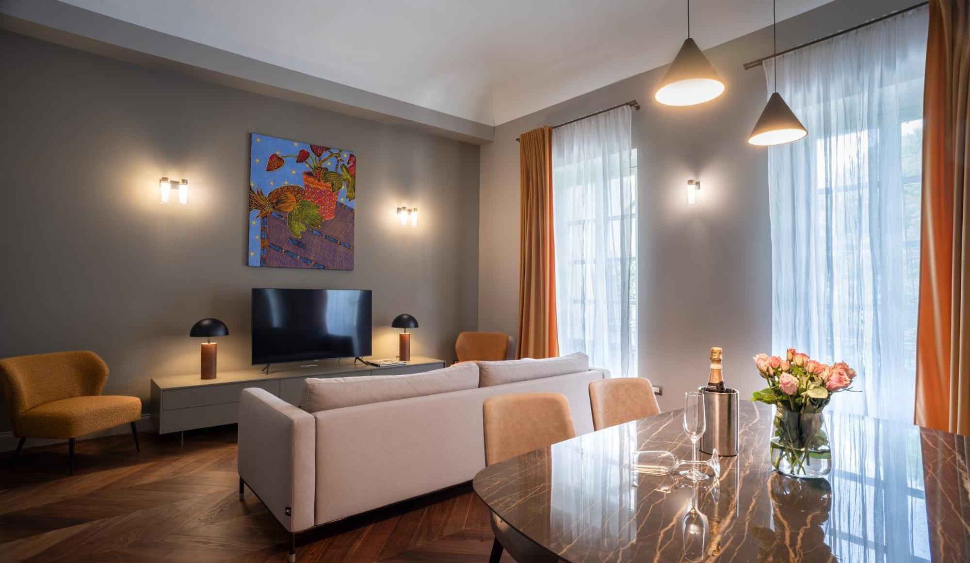 Palazzo Del Carretto-Art Apartments And Guesthouse 都灵 外观 照片