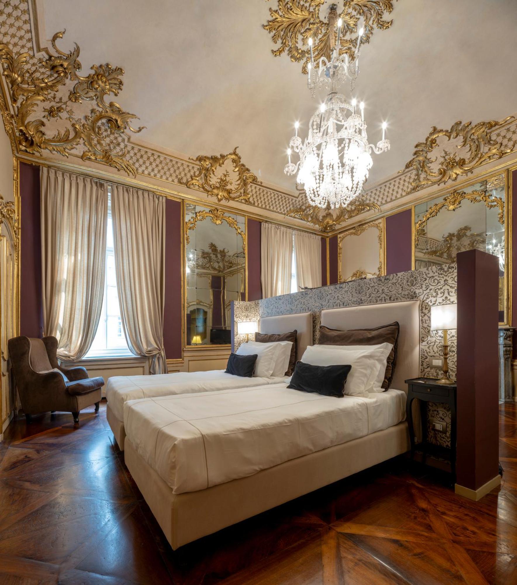 Palazzo Del Carretto-Art Apartments And Guesthouse 都灵 外观 照片